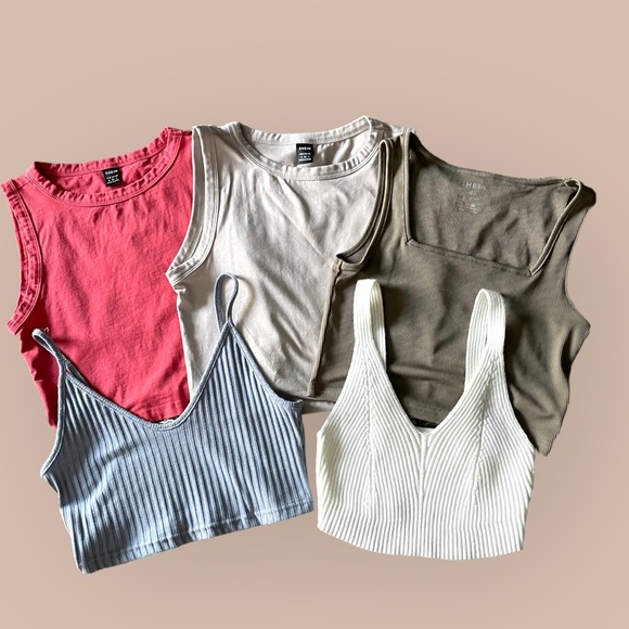 SHEIN Bundle 6‎ Tank Tops Size Small - Picture 1 of 7
